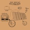 Gizzu 200W Universal Glass Solar Panel - Image 2