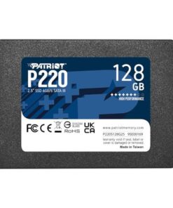 Patriot P220 2.5" 128GB SATA Solid State Drive