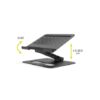 Port Design 2 in 1 USB-C Docking Station Integrated 17" Laptop Stand - Image 8