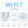 TP-Link Deco BE65(3-PACK) BE93000 Whole Home Mesh WiFi 7 System - Image 4
