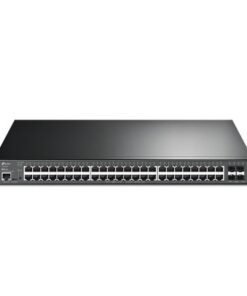 48-Port Gigabit and 4-Port 10GE SFP+ L2+ Managed Switch with 48-Port PoE+