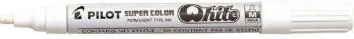 Pilot Super Colour Medium Paint Marker - White