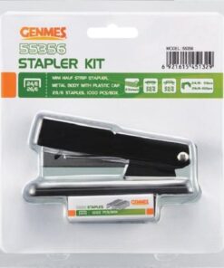 Genmes Mini Half Strip Stapler + Staples Set (55356)