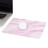 PowerUp Non-slip Pink Marble Small Mouse Pad - Pink Marble - Image 3