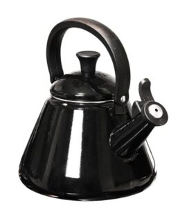 LK`s - Whistle Kettle - 2.1L - Black - Enamel