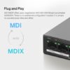 TP-Link Mercusys MS105GP 5-Port Gigabit Desktop Switch with 4-Port PoE+ - Image 7