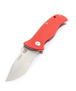 CAT Folding Knife Red Handle 19.1cm