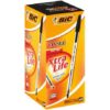 BIC Crystal Medium Xtra Life Ballpoint Pens, Black (Box of 60)