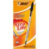BIC Crystal Medium Xtra Life Ballpoint Pens, Black (Box of 60) - Image 2